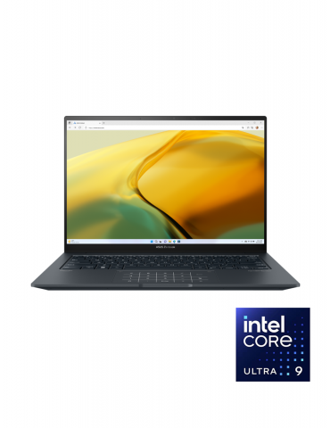 ASUS Zenbook 14 OLED UX3404MA-PP009WS Intel Core Ultra 9-185H-16GB-SSD 1TB-Intel Arc graphics-14 Inch 3K OLED 120Hz-Win11-Black