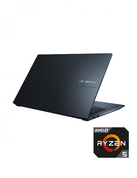  Laptop - ASUS Vivobook Pro D3500QC-OLED005W AMD RYZEN™ 5 -5600H-8GB-512GB SSD-RTX 3050-4GB -15.6FHD OLED-WIN11-QUIET BLUE