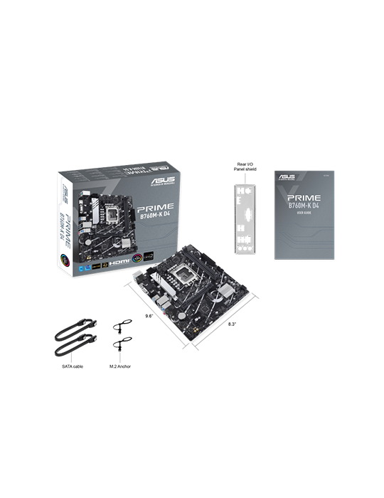  PC Components - MB ASUS Intel® PRIME B760M-K D4 DDR4