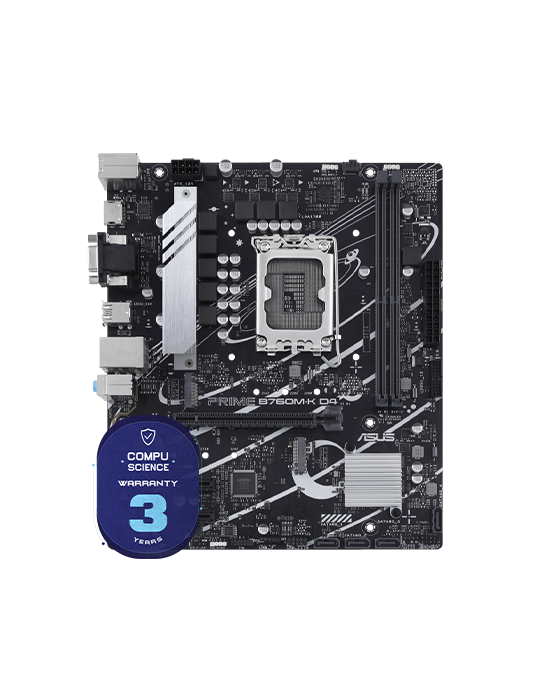  PC Components - MB ASUS Intel® PRIME B760M-K D4 DDR4