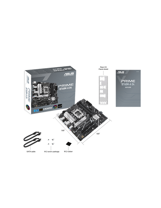  Home - MB ASUS Intel® PRIME B760M-A D4-CSM DDR4