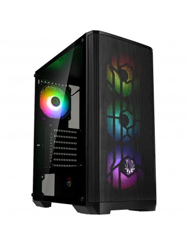 Case Bitfenix Nova Mesh SE TG 4 RGB FANS Black