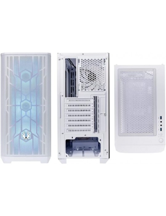  مكونات كمبيوتر - Case Bitfenix Nova Mesh SE TG 4 RGB FANS WHITE