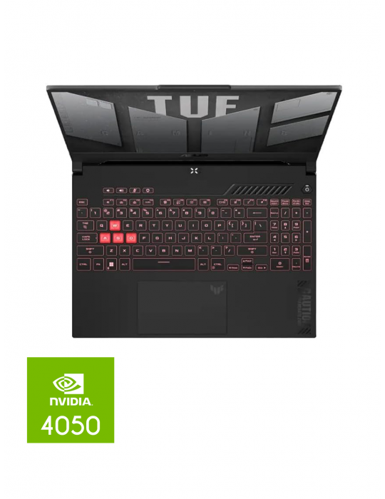  Laptop - ASUS TUF Gaming A15 FA507NU-LP007W R5-7535HS-8GB-SSD 512GB-RTX 4050 6GB-15.6 Inch FHD 144Hz-Win11-Jaeger Gray