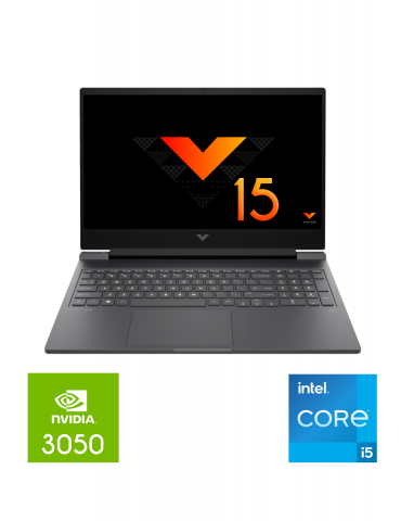 Hp Victus 15 fa0025nr Intel Core i5-12500H-8GB RAM-512GB SSD-RTX3050 4GB-15.6 FHD IPS 144Hz-Black