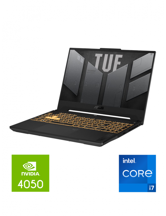  كمبيوتر محمول - ASUS TUF Gaming F15 FX507VU-LP163W intel core i7-13620H-16GB-SSD 512GB-RTX4050-6GB-15.6 FHD144Hz-Win11-JAEGER G