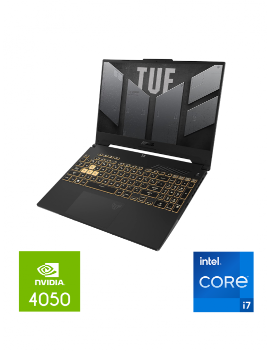  كمبيوتر محمول - ASUS TUF Gaming F15 FX507VU-LP163W intel core i7-13620H-16GB-SSD 512GB-RTX4050-6GB-15.6 FHD144Hz-Win11-JAEGER G