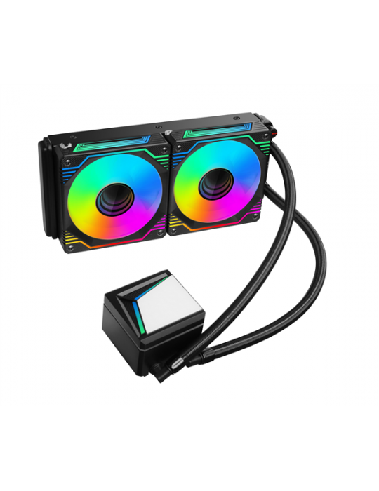  Coolers & Fans - Liquid Cooler Xander Waterwheel black 240 mm