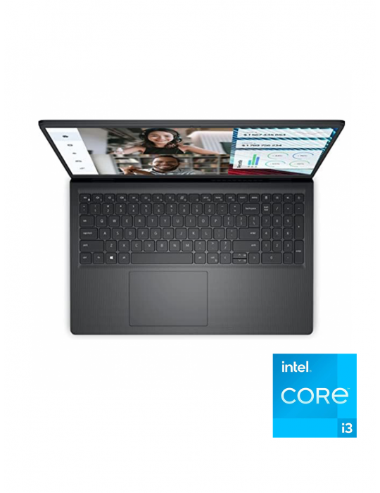  كمبيوتر محمول - DELL Vostro 3520 i3-1215U-RAM 8GB-SSD 512GB-Intel UHD Graphics-15.6 inch-DOS-Black