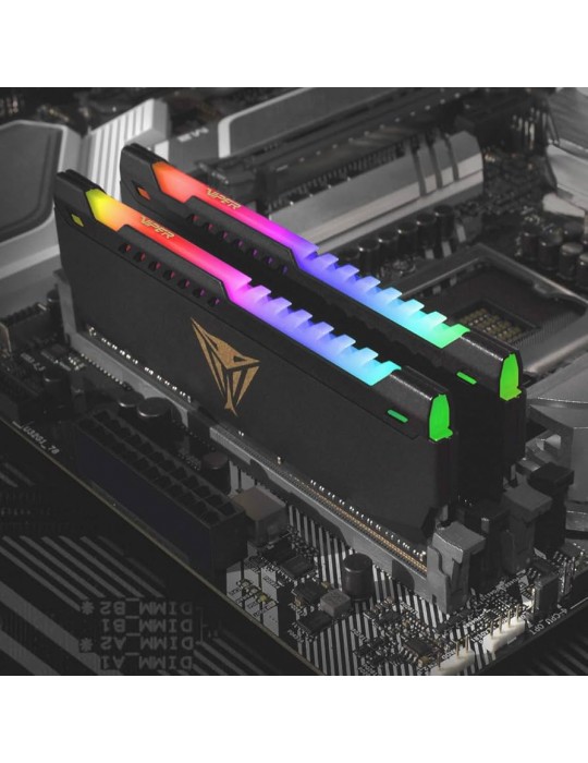  Ram - RAM Patriot VIPER Steel 32GB 2X16GB 3600MHz DDR4 RGB