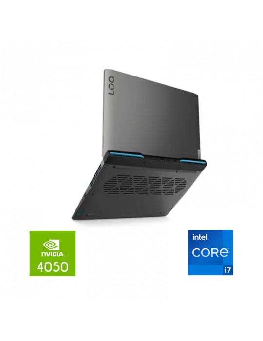  Laptop - Lenovo LOQ 15IRH8 i7-13620H 16GB DDR5 5200 RTX 4050 6GB 512GB SSD 15.6 FHD IPS 144Hz -Gaming Mouse- DOS-STORM GREY