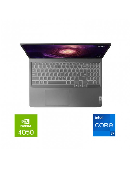  Laptop - Lenovo LOQ 15IRH8 i7-13620H 16GB DDR5 5200 RTX 4050 6GB 512GB SSD 15.6 FHD IPS 144Hz -Gaming Mouse- DOS-STORM GREY