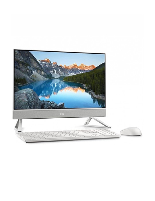  Desktop - Dell All-in-one Inspiron 5410 i5-1235U-8GB-1TB-SSD 256GB-VGA Nvidia MX550-2GB-23.8 FHD Touch Screen-Windows11-Silver