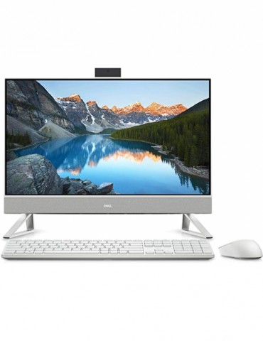 Dell All-in-one Inspiron 5410 i5-1235U-8GB-1TB-SSD 256GB-VGA Nvidia MX550-2GB-23.8 FHD Touch Screen-Windows11-Silver