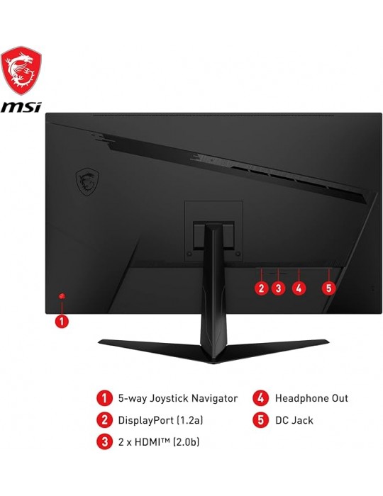  الصفحة الرئيسية - Monitor MSI G321Q 32 Inch IPS FHD 170Hz Type C