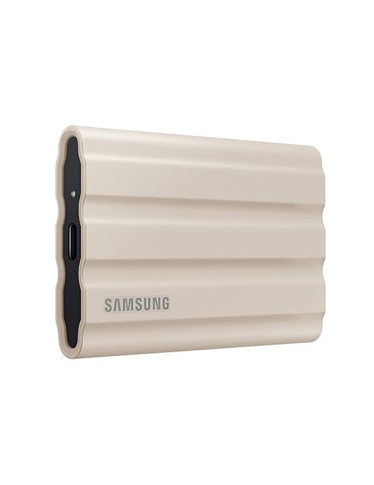  Hard Drive - SSD Samsung Portable 1TB T7 Shield USB 3.2 Gen 2- Moonrock Beige