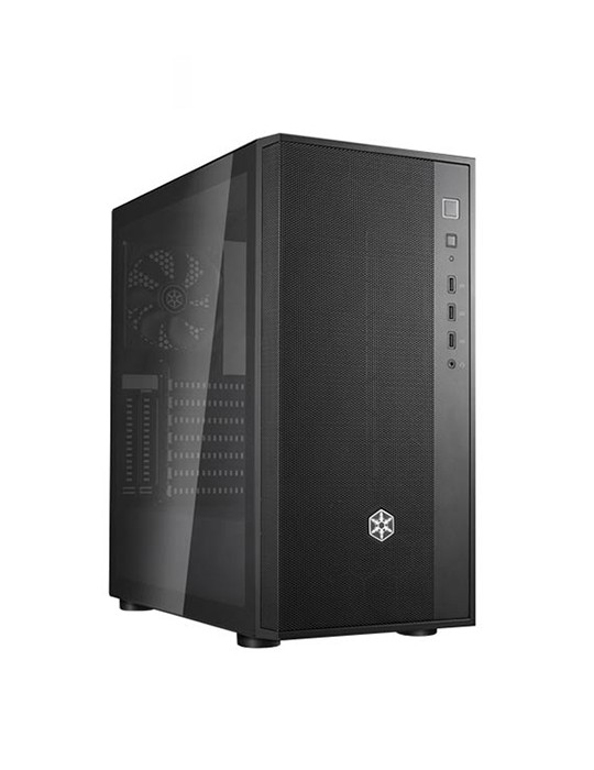  Computer Case - Case SilverStone FARA R1 PRO V2-tempered glass mid tower ATX