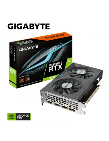 VGA GIGABYTE GeForce - RTX 3050 EAGLE OC 6G GDDR6