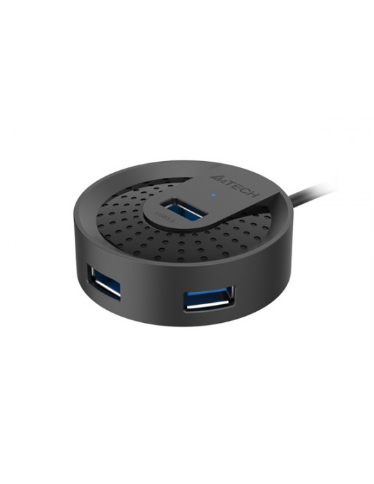  الصفحة الرئيسية - HUB A4Tech HUB-30 USB Black