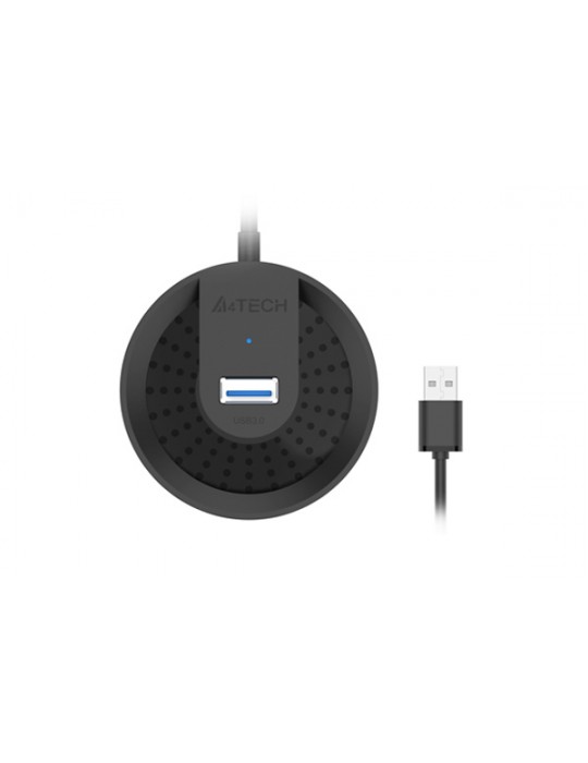  الصفحة الرئيسية - HUB A4Tech HUB-30 USB Black