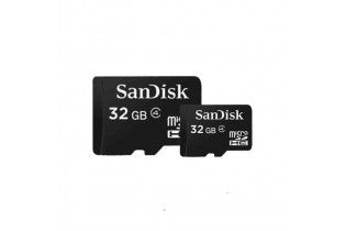  كروت ذاكرة - Micro SD SDHC SanDisk 32GB