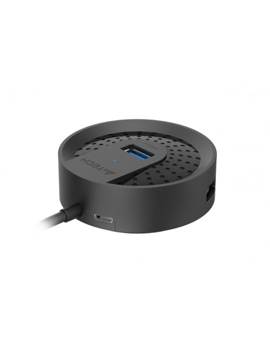  كبلات و وصلات - copy of HUB A4Tech HUB-30 USB Black