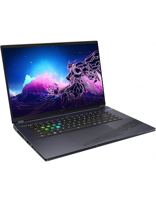  Laptop - Gigabyte AORUS 16X 9SG 2024 i7-13650HX-16GB DDR5-SSD 1TB NVMe-NVIDIA RTX 4070 8GB GDDR6-16 WQXGA-Silver-Win11