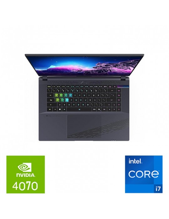  كمبيوتر محمول - Gigabyte AORUS 16X 9SG 2024 i7-13650HX-16GB DDR5-SSD 1TB NVMe-NVIDIA RTX 4070 8GB GDDR6-16 WQXGA-Silver-Win11