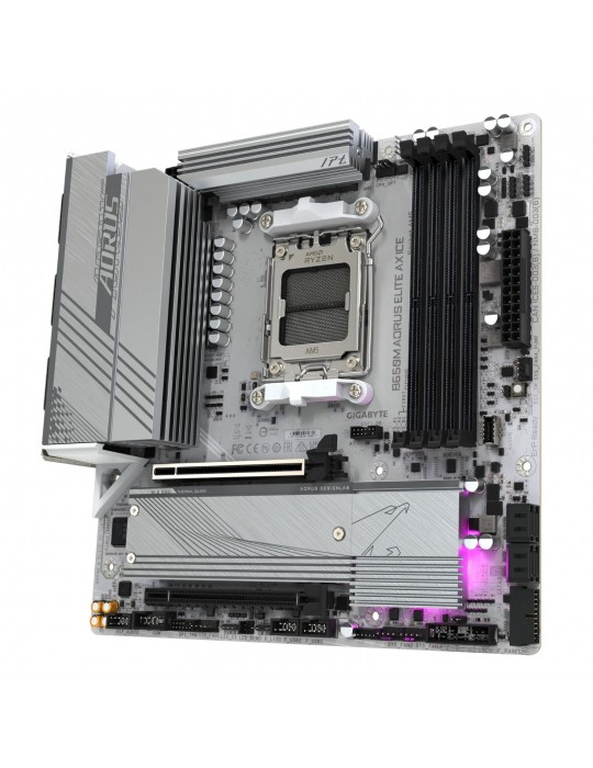  Motherboard - MB GIGABYTE AMD B650M AORUS ELITE AX ICE- DDR5