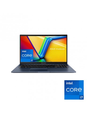 Asus Vivobook15 X1502ZA-BQ007W Core i7 12700H-8GB-SSD512GB-Intel UHD Graphics-Intel Iris Xᵉ-15.6FHD-Win11-Quiet Blue