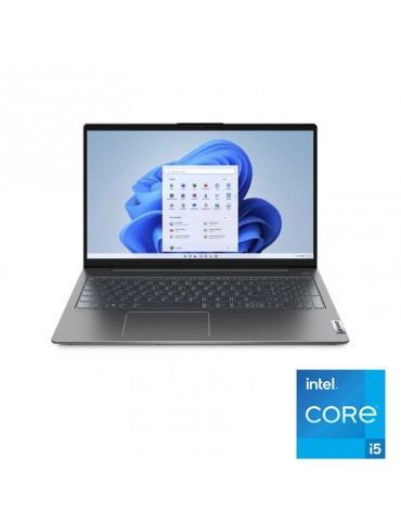 Lenovo IP5 Core i5-1235U-16GB-SSD512-Nvidia MX550 2GB-15.6 FHD-DOS-Storm Grey