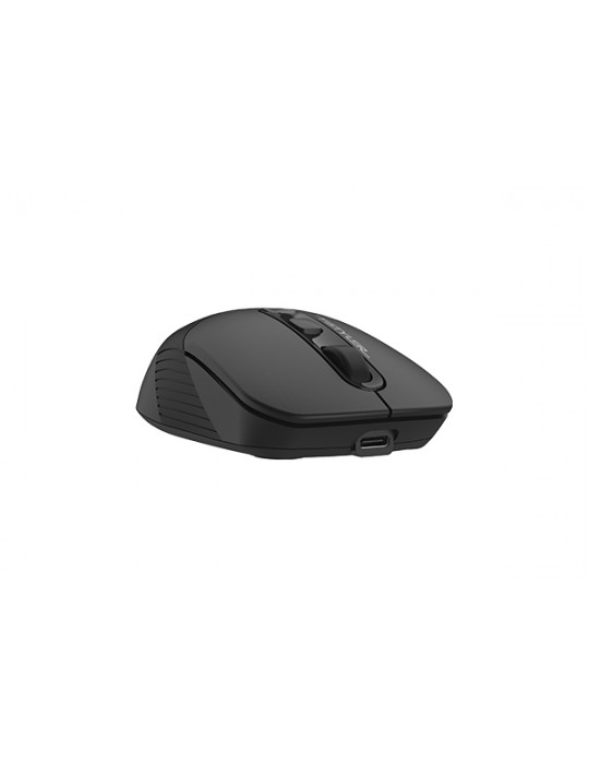  Mouse - Mouse A4tech Fstyler FB10CS Dual Mode Wireless & Bluetooth Rechargeable - Stone Black