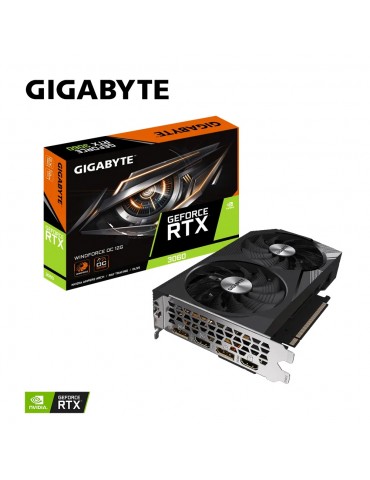 VGA GIGABYTE GeForce RTX 3060 WINDFORCE OC 12G (rev. 1.0)