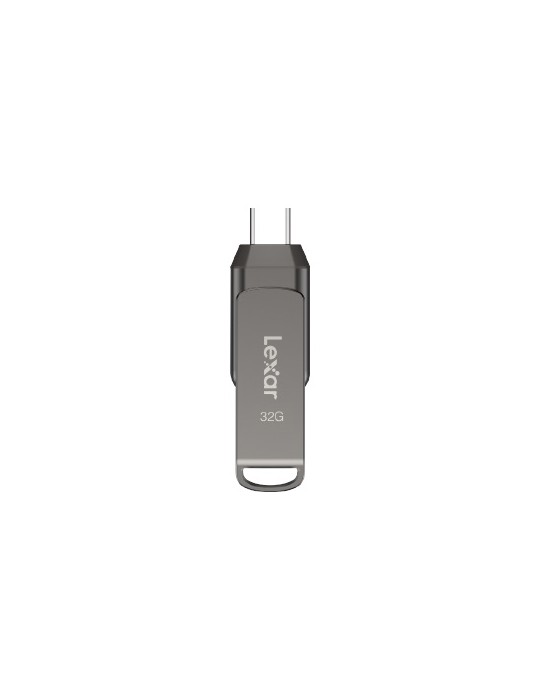  الصفحة الرئيسية - Flash Memory 32GB Lexar D400 USB 3.1 Dual Type C