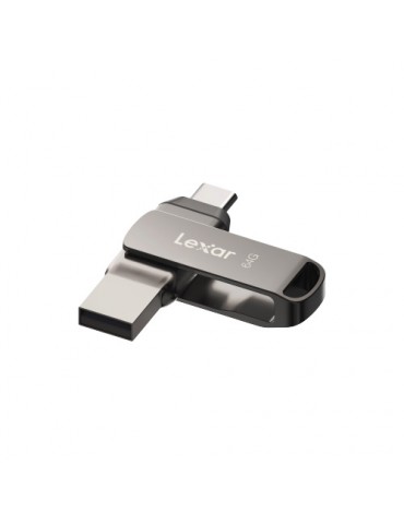 Flash Memory 64GB Lexar D400 USB 3.1 Dual Type C