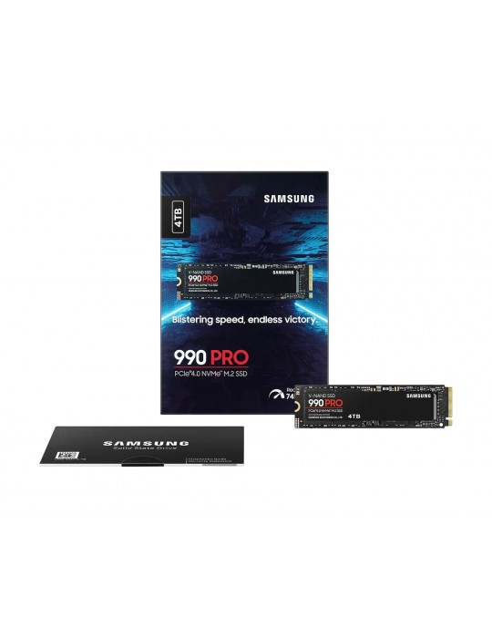  وحدات تخزين - SSD SAMSUNG 990 PRO PCIe 4.0 NVMe M.2 4TB