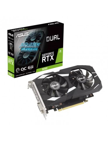 ASUS Dual GeForce RTX™3050 OC Edition-6GB GDDR6