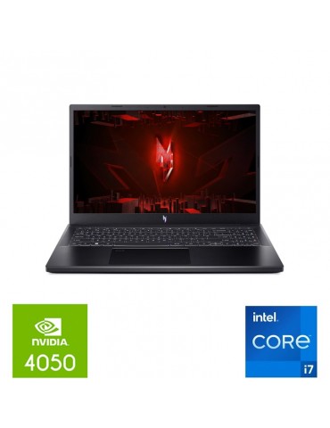 Acer Nitro V15 ANV15-51-755S Intel core i7-13620H-16GB DDR5-512SSD-RTX 4050-6GB-15.6 FHD IPS-Fingerprint