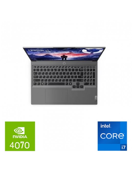  Laptop - Lenovo Legion 5 16IRX9 i7-14650HX-16G-SSD1TB-RTX4070-8G-16 FHD IPS 240Hz-Win11-Lenovo Gaming Mouse+PAD-Luna Grey