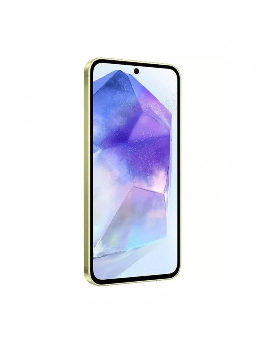  الموبايل & التابلت - Samsung Galaxy A55 5G 8GB RAM 128GB - Awesome Lemon