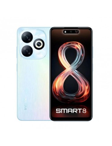 Infinix Smart 8 X6525 4GB RAM 64GB - Galaxy White