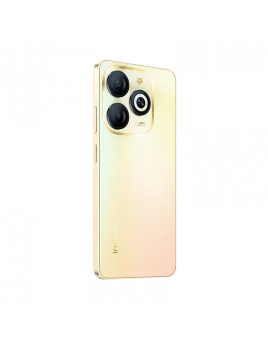  الموبايل & التابلت - Infinix Smart 8 X6525 4GB RAM 128GB - Shiny Gold