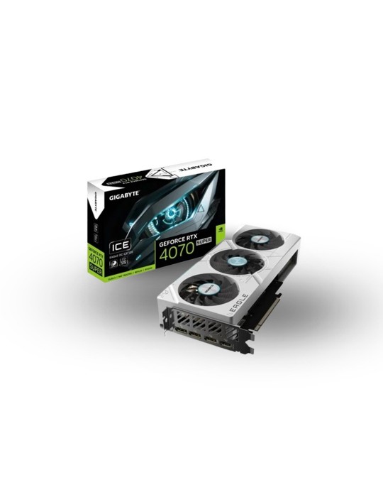  تجميعات جيمنج - Bundle VGA GIGABYTE GeForce RTX 4070 SUPER EAGLE OC ICE 12G MB GIGABYTE Intel Z790M AORUS ELITE AX ICE DDR5