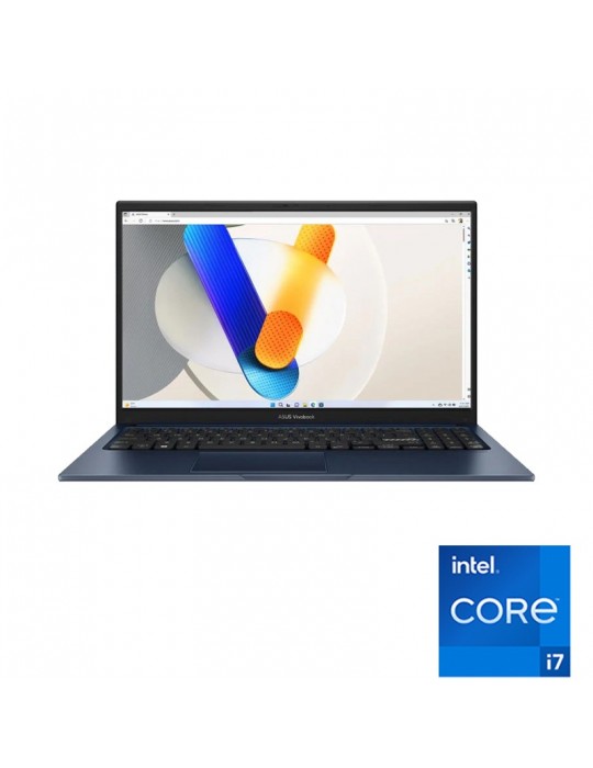  كمبيوتر محمول - ASUS Vivobook 15 X1504VA-NJ017W i7-1355U-8GB-SSD 512GB-Intel UHD Graphics-15.6 Inch FHD-Win11-Quiet Blue