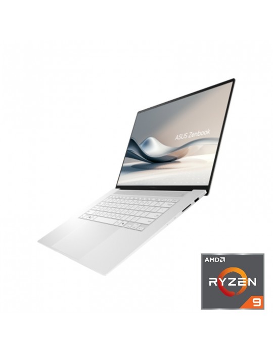  كمبيوتر محمول - ASUS Zenbook S16 UM5606WA-RJ288W R9 AI 9 HX 370- 32GB RAM DDR5-2TB SSD-Radeon 890M Graphics-16 3K OLED 120Hz To