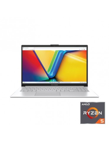 Asus Vivobook E1504FA-NJ005W AMD R5 7520U-8GB Ram DDR5 on Board-SSD512 NVMe-AMD Radeon Graphics-15.6FHD-Win 11-Cool Silver