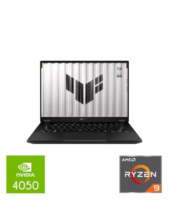  Laptop - ASUS TUF Gaming A14 FA401WU-RG037W AMD R9 AI 9 HX 370 -16GB RAM-1TB SSD- RTX 4050 6GB -14 WQXGA 165Hz-Win11-Grey