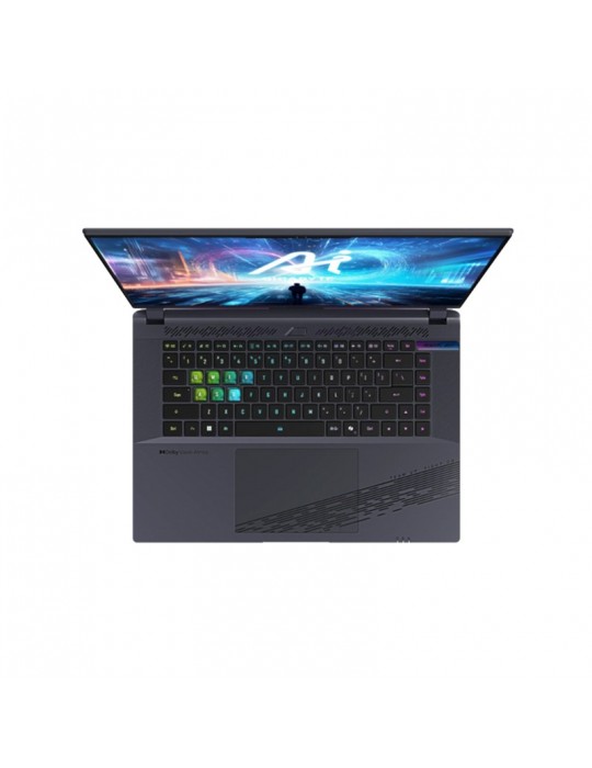  Laptop - Gigabyte Aorus 16X ASG 2024 Intel core i7-14650HX-16GB DDR5-SSD 1TB Nvme -Nvidia RTX 4070 8GB GDDR6-16 inch-Gray-Win11