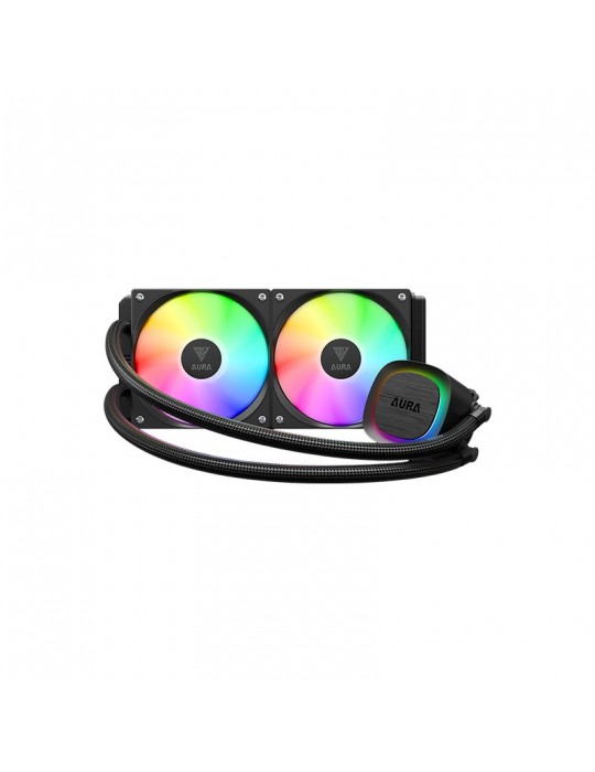  Coolers & Fans - GAMDIAS AURA GL240 V2 ARGB Liquid CPU Cooler