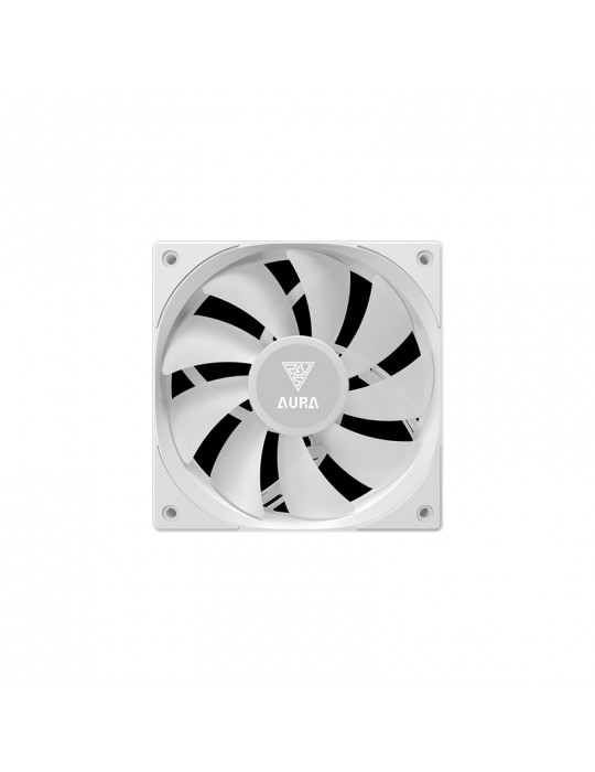  Coolers & Fans - GAMDIAS AURA GL240 V2 White ARGB Liquid CPU Cooler